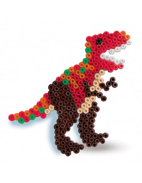 Koralikowe prasowanki - dinozaur T-REX SES