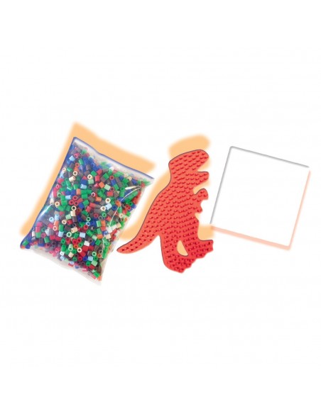 Koralikowe prasowanki - dinozaur T-REX SES