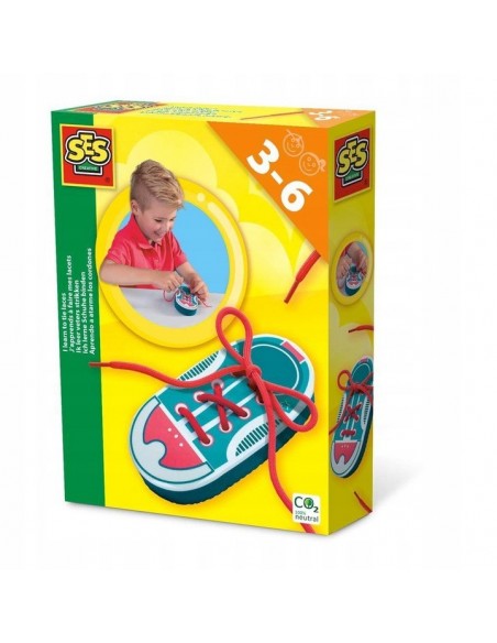 Uczę się wiązać bucika SES