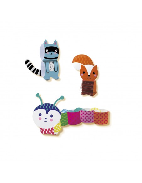 Zabawa kreatywna- uczę się  tworzyć zwierzątka z pasków SES