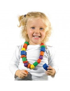 Drewniane korale - nauka... 2