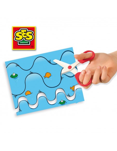 Uczę się używać nożyczek - 16 kart + bezpieczne nożyczki SES