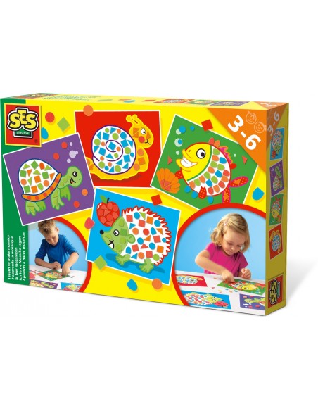 Duży zestaw do nauki wyklejania mozaik SES