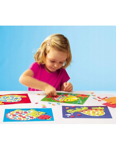 Duży zestaw do nauki wyklejania...