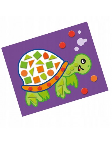 Duży zestaw do nauki wyklejania...