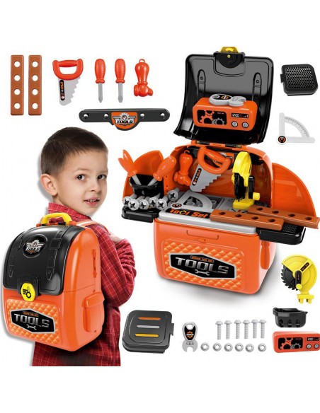 Warsztat plecak mały majsterkowicz narzędzia