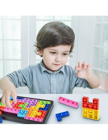 POP IT KLOCKI POPIT  TETRIS PUZZLE...