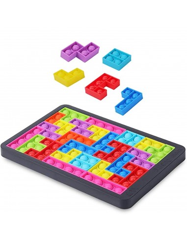 POP IT KLOCKI POPIT  TETRIS PUZZLE...