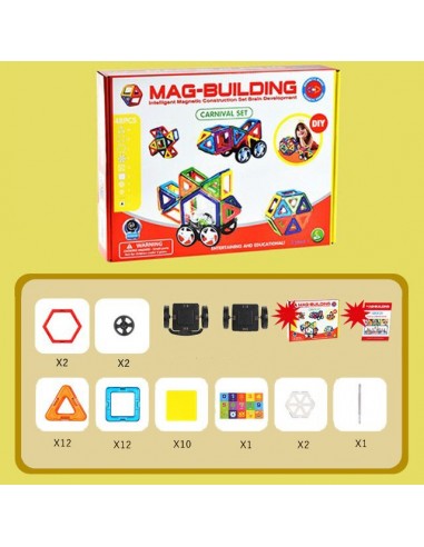 Klocki magnetyczne konstrukcyjne...