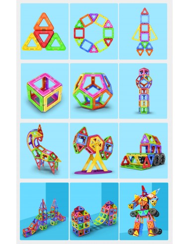 Klocki magnetyczne konstrukcyjne...