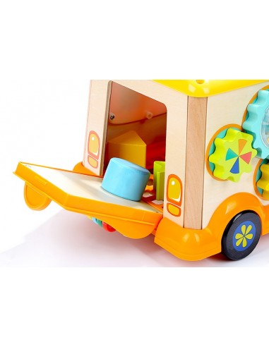 Drewniana Kostka Edukacyjna Sorter...