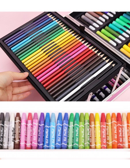 ZESTAW ARTYSTYCZNY DO MALOWANIA WALIZKA JEDNOROŻEC RÓŻOWA