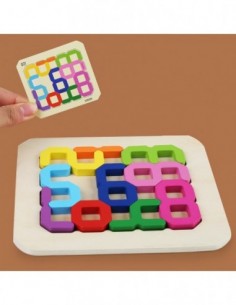 DREWNIANA UKŁADANKA GRA... 2