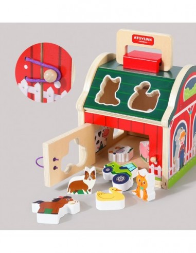 SORTER DREWNIANY FARMA KOSTKA...