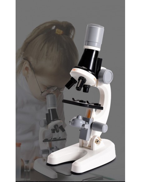 Mikroskop dla dzieci LED Zestaw Edukacyjny 1200x