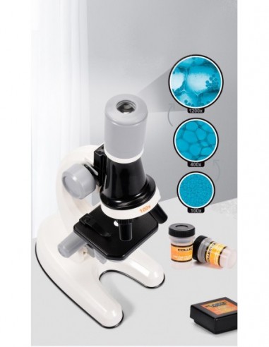 Mikroskop dla dzieci LED Zestaw...