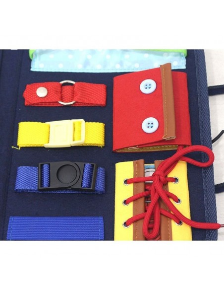 TABLICA MANIPULACYJNA SENSORYCZNA MONTESSORI