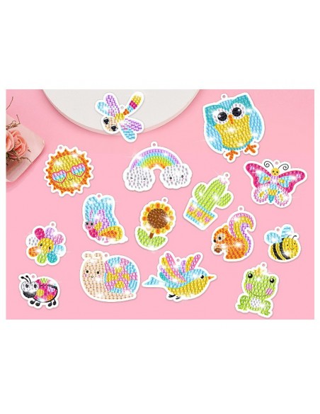 HAFT DIAMENTOWY naklejki diamentowe mozaika 5D zwierzęta i owady