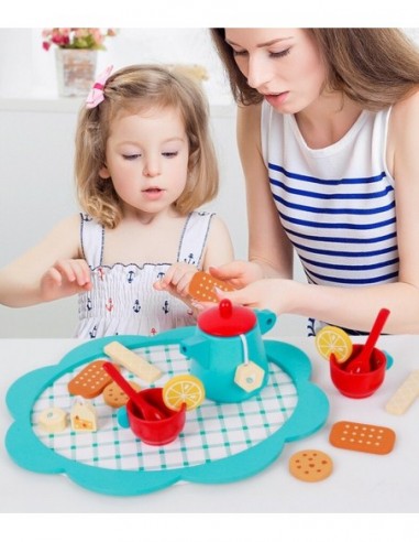 Zestaw herbaciany kawowy 17el...