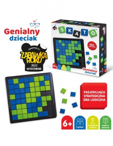 GENIALNY DZIECIAK GRA SKATO