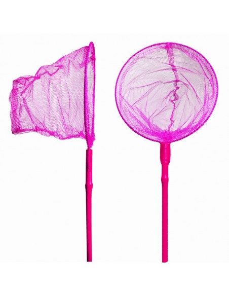 SIATKA NA MOTYLE RYBY OWADY do ogrodu różowa