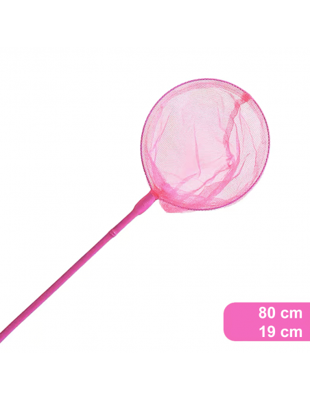 SIATKA NA MOTYLE RYBY OWADY do ogrodu różowa