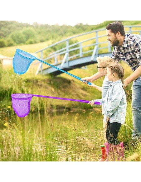 SIATKA NA MOTYLE RYBY OWADY do ogrodu niebieska