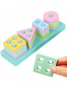 SORTER KLOCKI DREWNIANE...