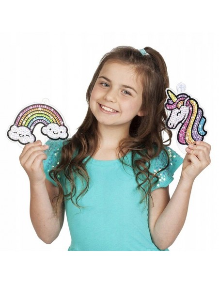 HAFT DIAMENTOWY naklejki diamentowe mozaika 5D jednorożce