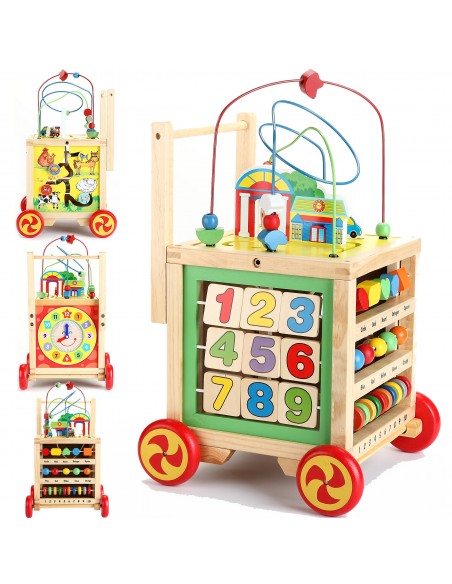 Kostka edukacyjna chodzik pchacz