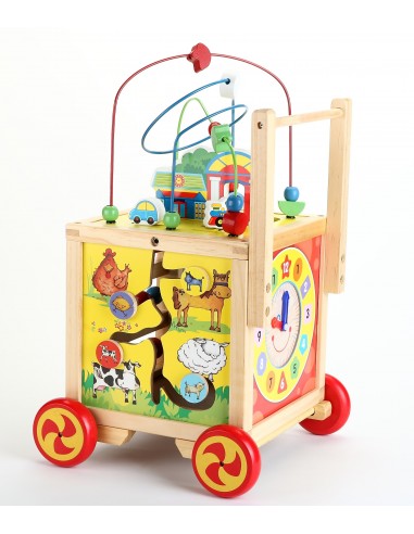 Kostka edukacyjna chodzik pchacz