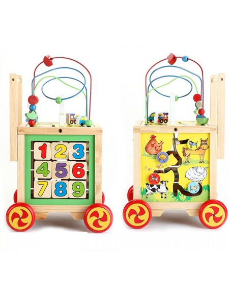 Kostka edukacyjna chodzik pchacz