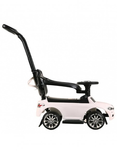 DUŻY JEŹDZIK CHODZIK PCHACZ  AUTO SAMOCHÓD  4 W1 CICHE KOŁA