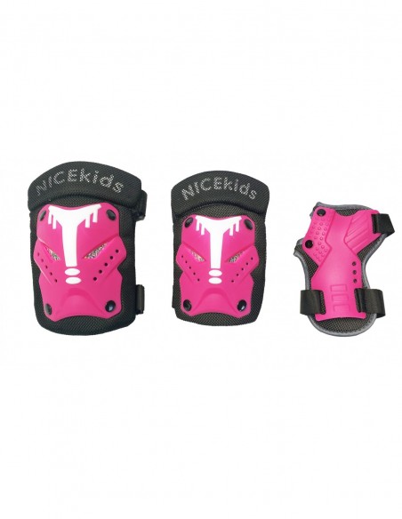 Ochraniacze Na Rolki Deskorolkę Rower Dla Dzieci S/M Różowe