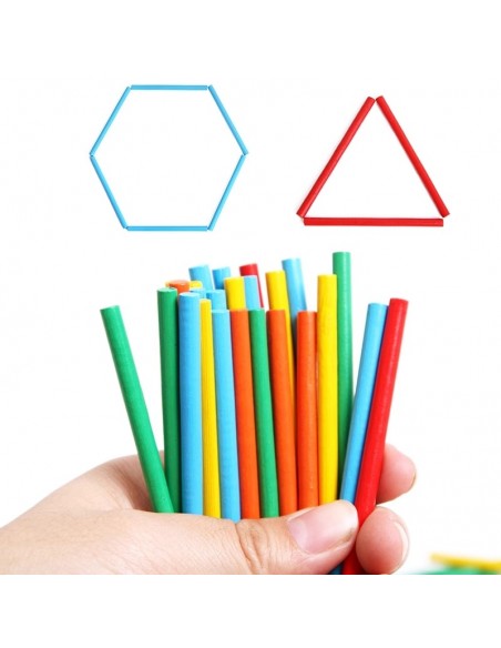 DREWNIANE CYFERKI PATYCZKI NAUKI LICZENIA LICZYDŁO