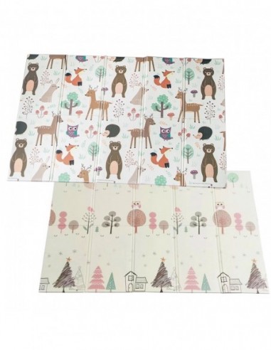 MATA PIANKOWA EDUKACYJNA SKŁADANA LAS...