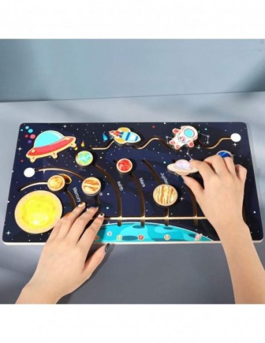 DREWNIANY LABIRYNT UKŁAD SŁONECZNY...