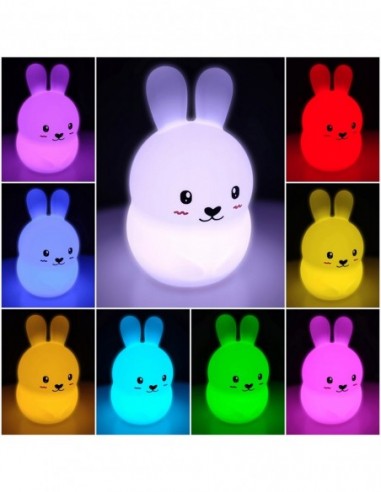 LAMPKA NOCNA DLA DZIECI KOLOROWA...