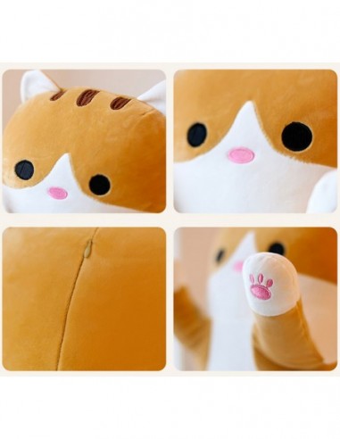 MASKOTKA PLUSZAK PODUSZKA RUDY KOT...