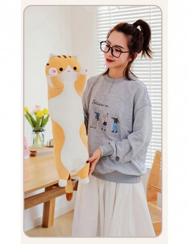 MASKOTKA PLUSZAK PODUSZKA RUDY KOT...