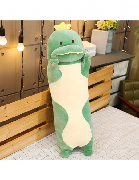MASKOTKA PLUSZAK PODUSZKA DINOZAUR DŁUGI 70 cm