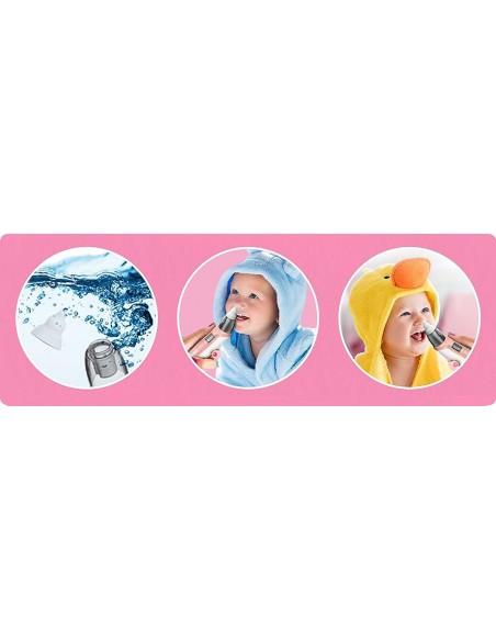 ASPIRATOR ELEKTRYCZNY DO NOSA NA KATAR ODCIĄGACZ RÓŻOWY