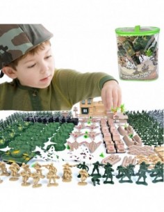 FIGURKI BAZA WOJSKOWA 400EL...