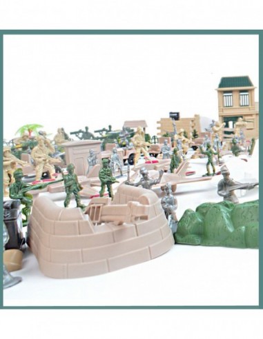 FIGURKI BAZA WOJSKOWA 400EL...