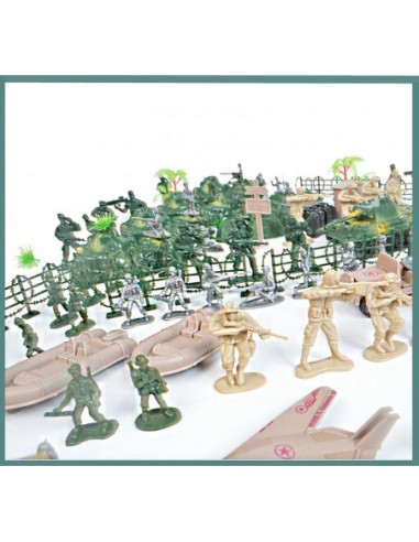FIGURKI BAZA WOJSKOWA 400EL...