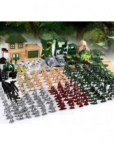 FIGURKI BAZA WOJSKOWA 300EL...