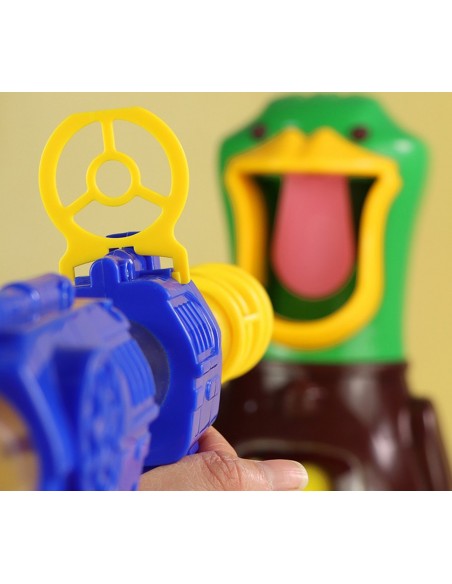 GŁODNA KACZKA STRZELANIE DO CELU PISTOLET KULKI