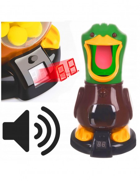 GŁODNA KACZKA STRZELANIE DO CELU PISTOLET KULKI