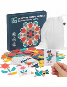 UKŁADANKA KLOCKI PUZZLE...