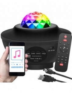 PROJEKTOR GWIAZD GŁOŚNIK...